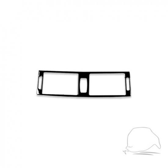 Piano Black Central Air Outlet Vent Frame Sticker For BMW X5 E70 X6 E71 2008-14