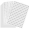 Size Stickers XS S M L XL XXL XXXL 7 Size Diameter 13 Total 35 5250 Clothes Size Label Clothing Size Marking Commercial Use Set, Round, Mm, Sheets,