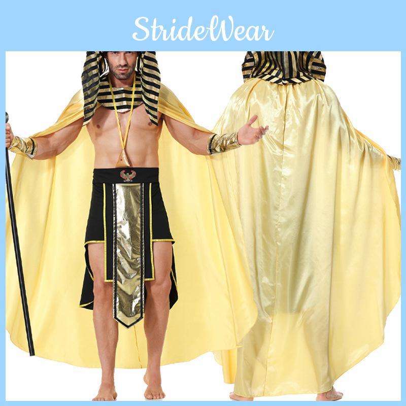 Exciting Egyptian Pharaoh Dress For Men Suitable For 18-24 Year Olds Unique Western Fantasy Theme