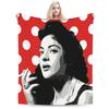 Super Soft Throw Blanket Travel Car Lola Flores Blanket  Flannel Bedspread For Living Room Funny Sofa Bed Cover