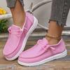 New Four Seasons Universal Canvas Shoes Fashion Women's Le Fu Shoes  Outdoor Autumn Large Women's Shoes  De Mujer
