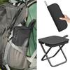 Outdoor Folding Stool with Carry Bag Portable Lightweight Heavy Duty Camping Backpacking Beach Picnic Fishing Collapsible Chair Seat
