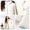MJ STYLE Women's Hooded Winter Puffer Jacket