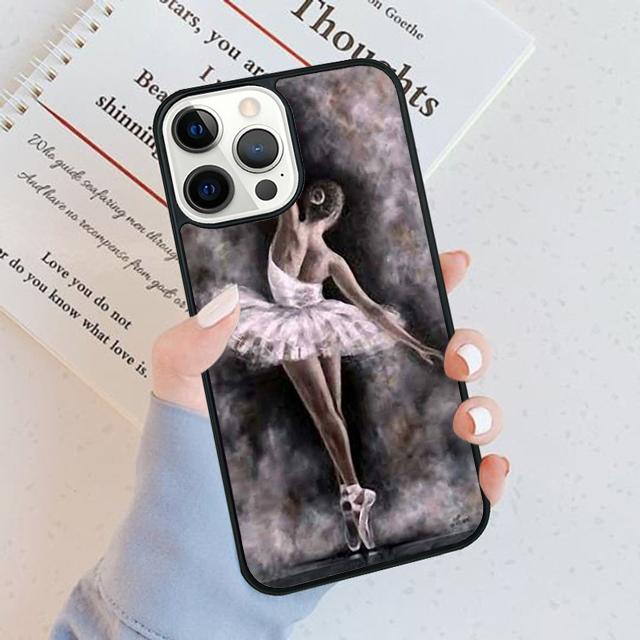 Чехол для телефона Балерина Девочка Для iPhone 17 Air 16 15 14 Plus apple 16 11 12 13 Pro Max coque
