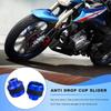 2pcs Motorcycle Anti-fall Cup Aluminum Alloy Motorcycle Front Fork Cover Wheel Front Fork Frame Falling Protection Pads Sliders