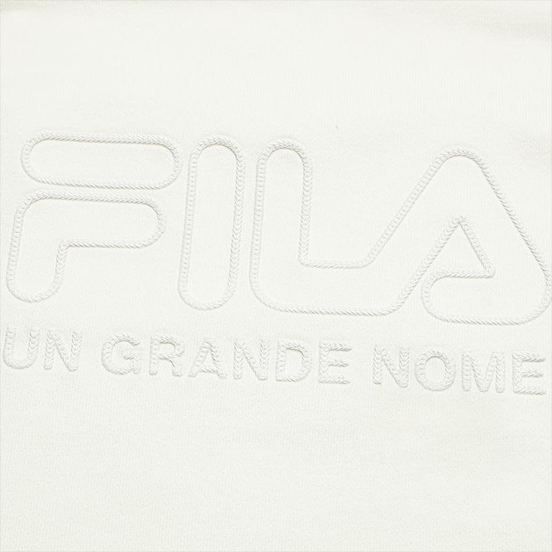 Fila Original Casual Classic Versatile Soft Comfortable Loose Pullover Sweatshirt Women Sweatshirt Cloud-White F11W549207FIV