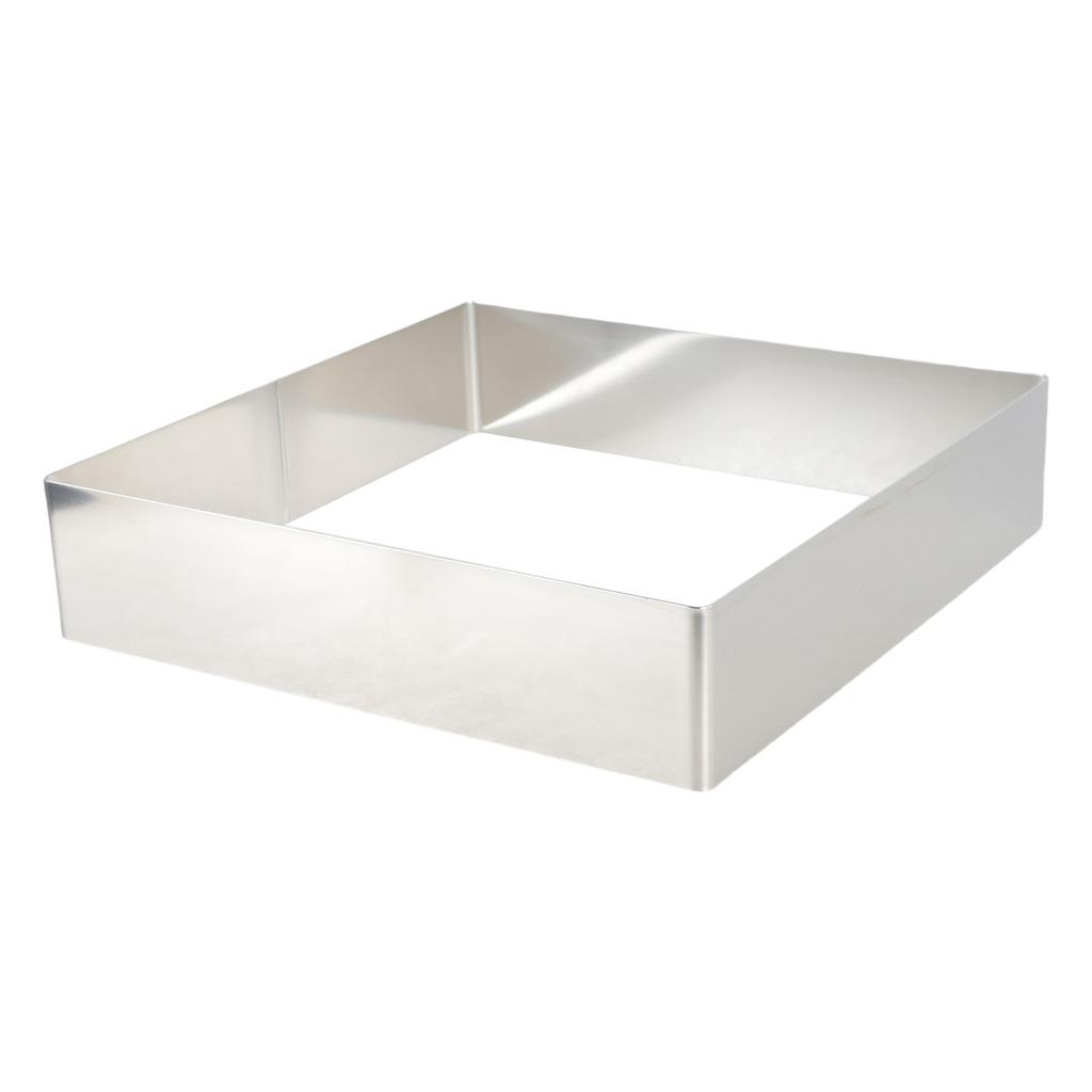 Формы для торта Кольца Квадратная форма для мусса Кольцо для торта из нержавеющей стали Инструмент для выпечки десертов Квадратная форма для торта Посуда для выпечки Прочный