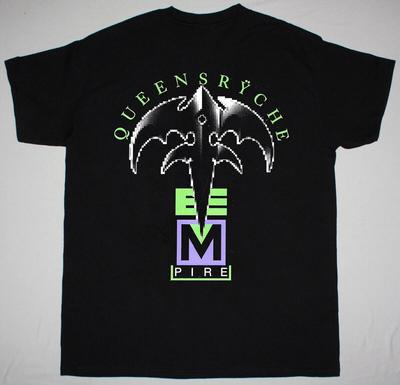 НОВАЯ футболка с коротким рукавом черная группа Queensryche Empire все размеры мужская женская