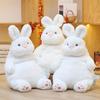Dudu Extra Soft Lazy Rabbit Big Pillow - Очаровательная спящая плюшевая кукла со скрещенными ногами