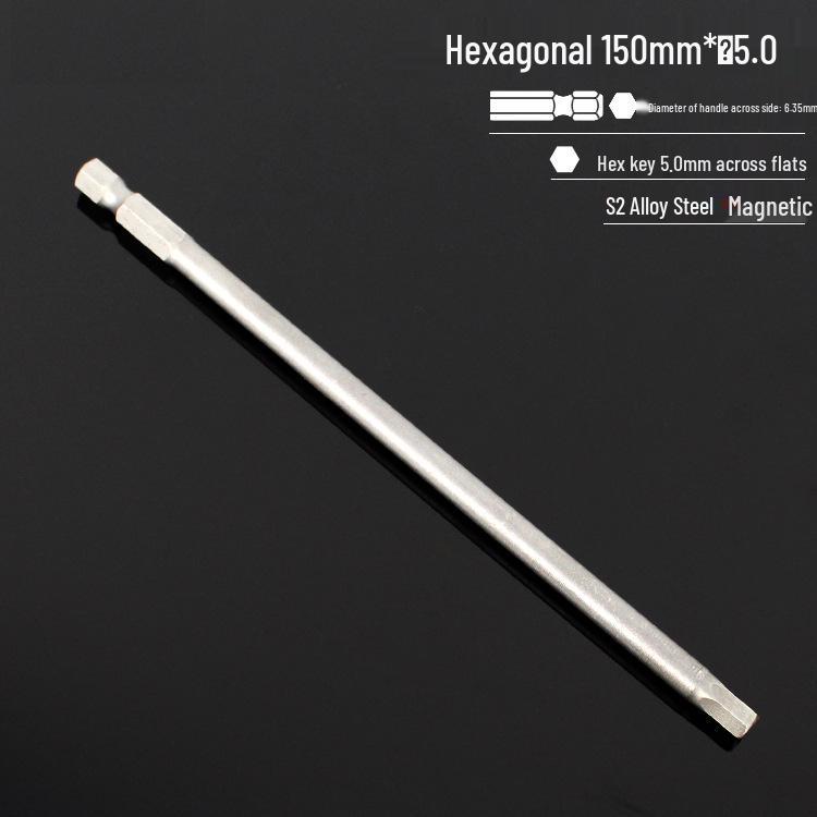 Набор магнитных ударных бит S2 Hexagon для электроотверток