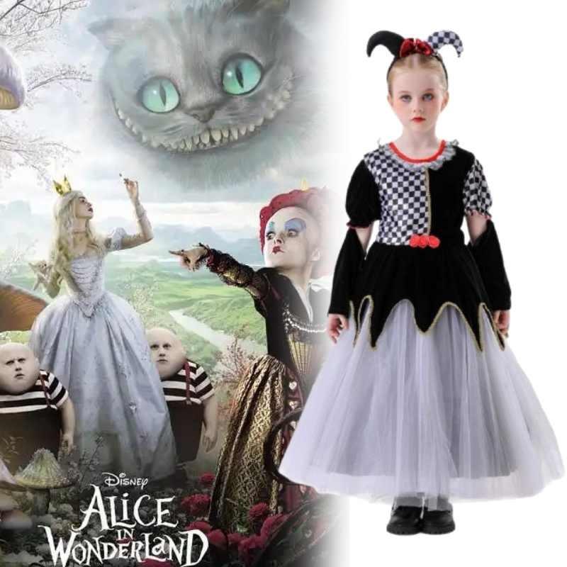 Halloween In Alice Wonderland Cosplay Costume Dress Party Performance Stage