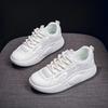 Little White Shoes Women's 2025 Autumn New Ins Korean Version of Versatile Student Casual Sports Shoes Breathable Mesh Board Shoes Women