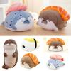 Seal Plush Toy 40cmKawaii Sushi Otter Plush Toy Delicious Rice And Sea Dogs Marine Organism Doll Animal Soothing Sleep Pillow