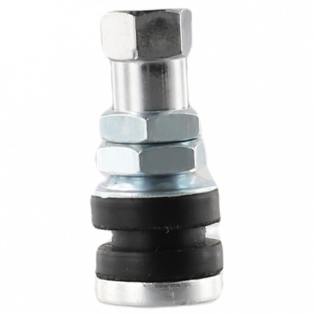 Car Tubeless Metal Silver 2pcs Car Tubeless Dust Silver