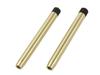 POSH FAITH Heavy Weight Bar End M8 for Handlebars with Inner Diameters of 14mm or Nuts, Type, 2-Piece Set, More, Brass, 031075-WN-10