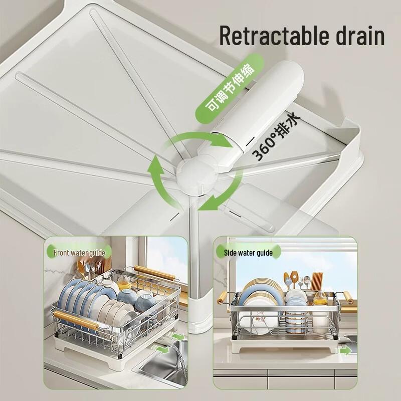 YOUQIN 304 Stainless Steel Kitchen Dish Drying Rack