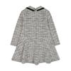 Hazzys Kids Tweed Dress Huf12na57m Bk