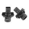 2pcs 2 Pin Car Side Indicator Lamp Bulb Holder Fit For Land Rover Discovery 2 XBP100180 Plastic & Metal Aftermarket Replacement