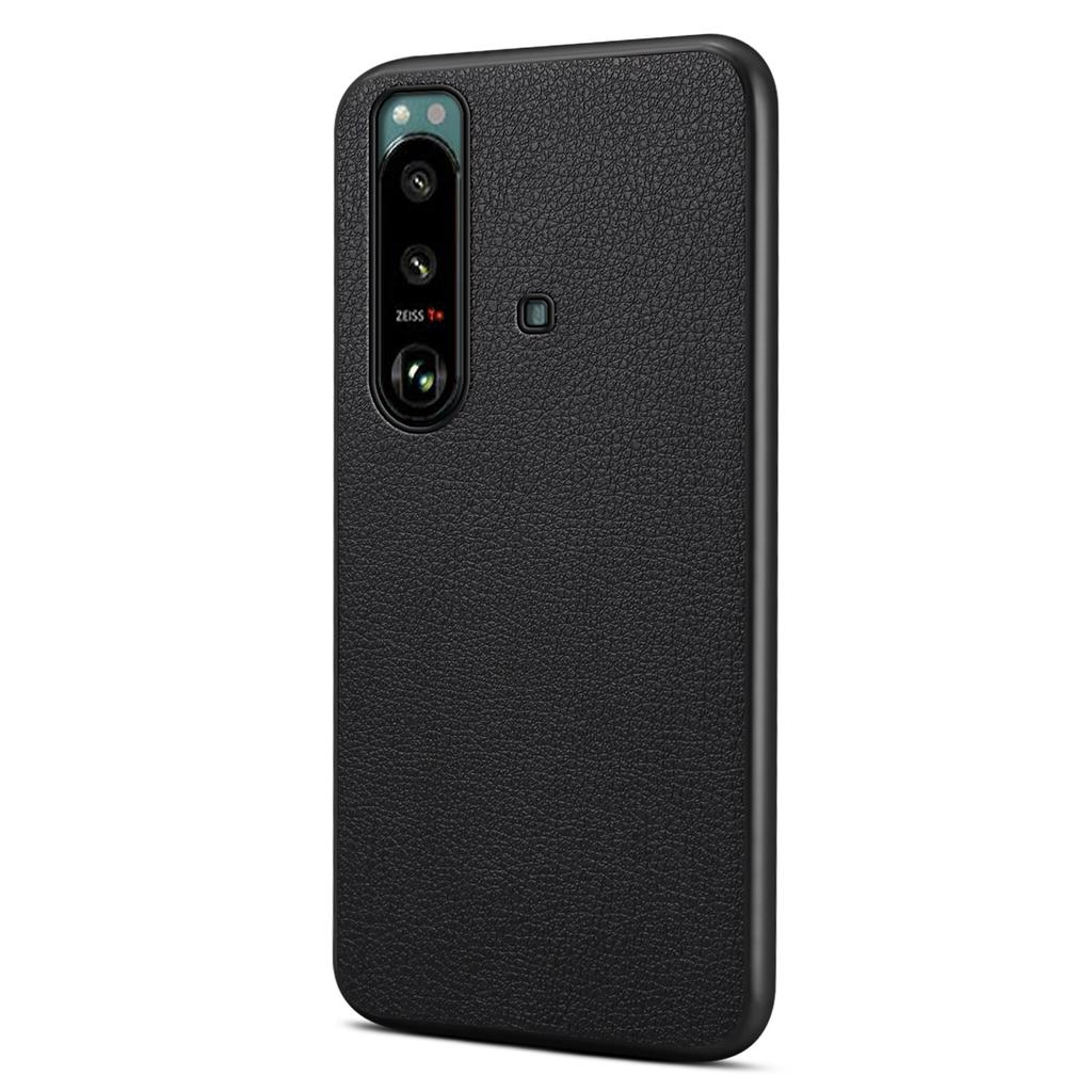 Чехол для Sony Xperia 5 III 5G PU кожа+PC+TPU Защита от царапин Тонкий чехол для телефона