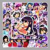 50 шт. Мультяшные игровые стикеры Aphmau - Водонепроницаемые для DIY-журналов, скейтбордов, телефонов и чемоданов.
