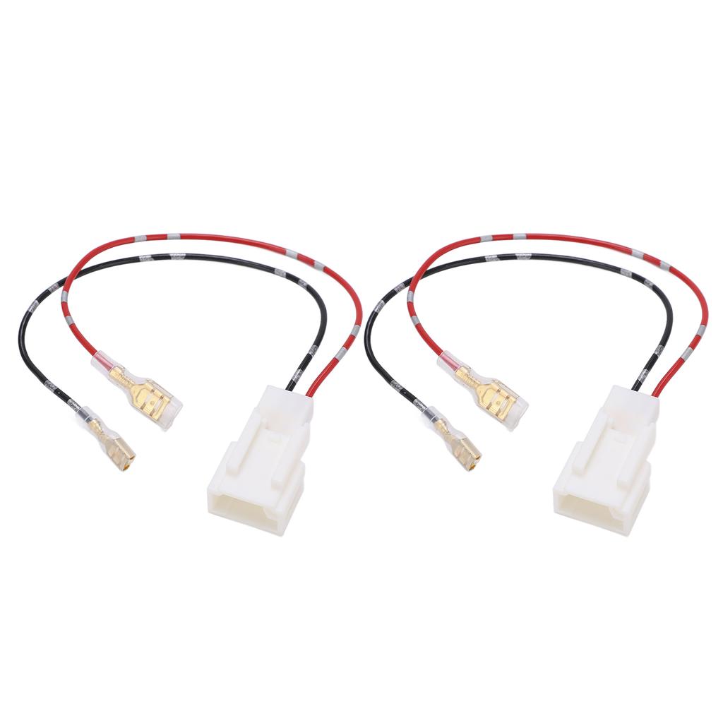 Car Amplifier Audio Cable Speaker Wire Signal Input Male Female Plug Connector Replacement for Mitsubishi