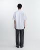 WORK ON BODY OFF Nomad Oversized Oxford Short Sleeve Shirt [White]