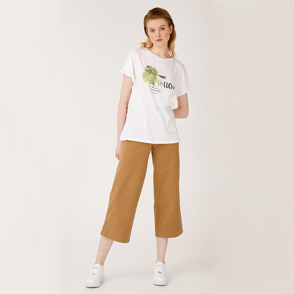 Biggdesign Faces Lucky Women's T-Shirt