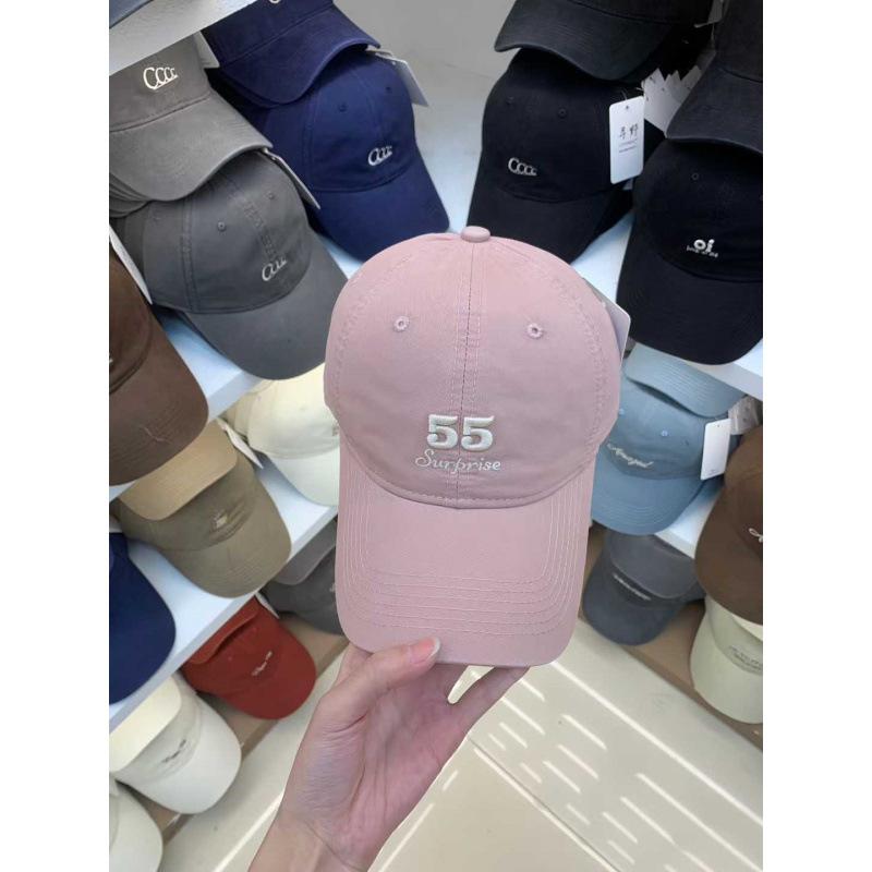 American trendy brand embroidered B letter baseball hat men's and women's spring and summer new versatile street sunshade cap
