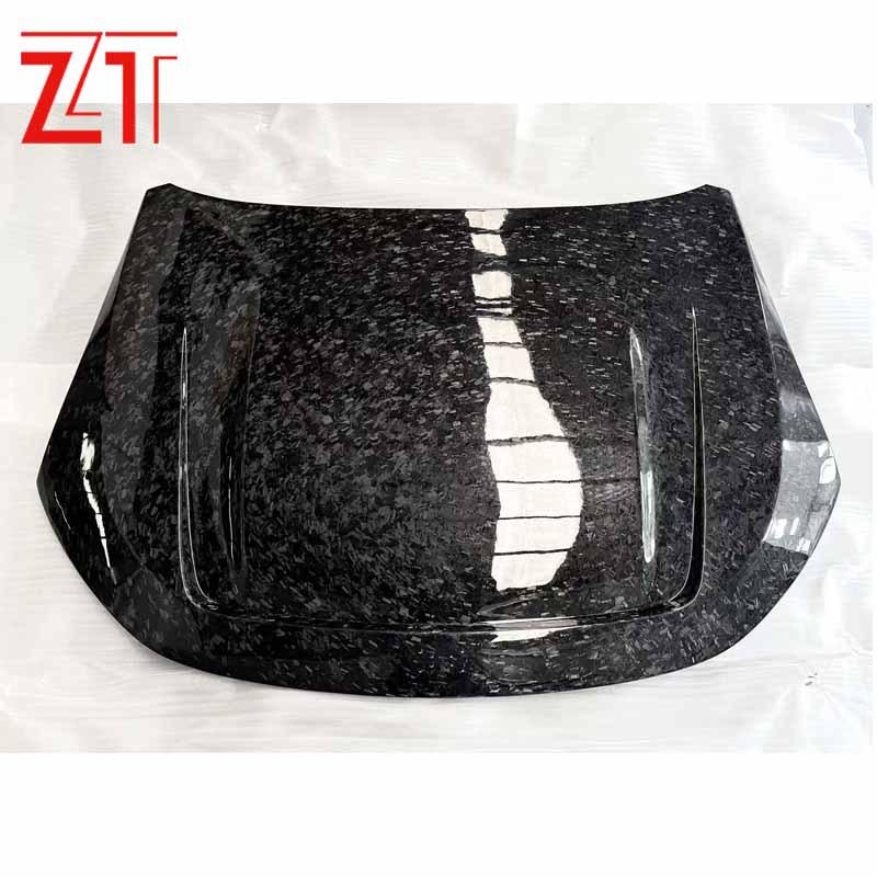 Xiaopeng P7 Forged Carbon Fiber Engine Hood Modification