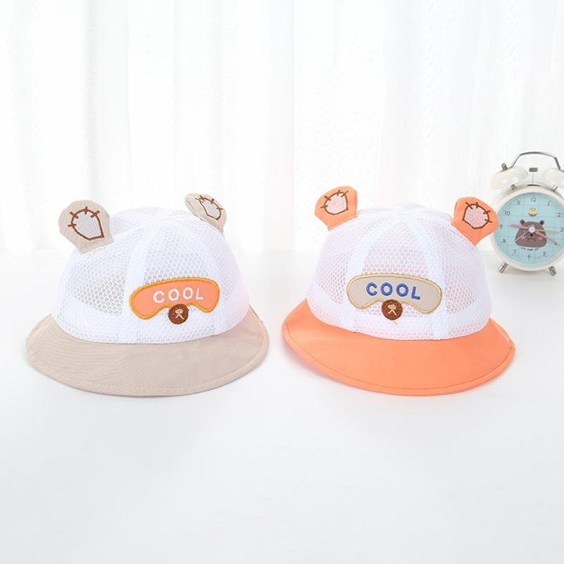 Кепки Новая универсальная шляпа от солнца Детский солнцезащитный козырек для мальчиков и девочек