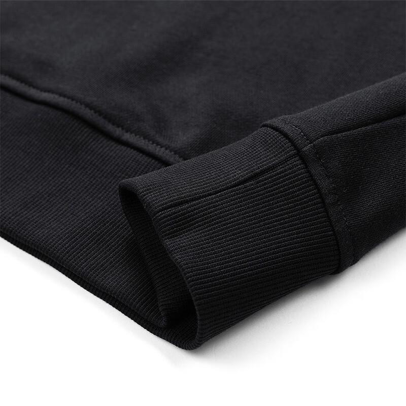 Septwolves Men's Embroidered Terry Round Neck Long Sleeve T-Shirt