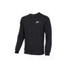 Nike Casual Sport Loose Fit Crew Neck Pullover Sweatshirt Men Tops Black 804343-010