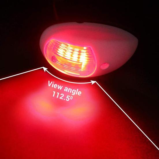 Boat Navigation Light Super Bright IP67 Waterproof Energy Saving Simple Installation LED Ship Light Accessories