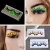 Sequin Glitter Powder Color Luminous Fake Lashes 3D False Eyelashes Nude Makeup Makeup Supplies