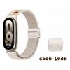 Нейлоновый ремешок для Xiaomi Mi Band 10/9/8 Высококачественный дышащий спортивный регулируемый браслет для Mi Band 10 9 NFC Замена ремешка для часов