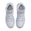 Jordan Air Jordan 1 Скользкие Устойчивые к истиранию Средние Детские Баскетбольные Кроссовки Белый Синий Унисекс FD8780-400