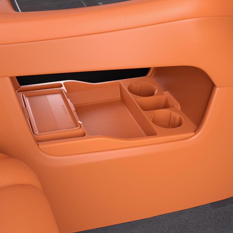Силиконовый коврик для центральной консоли AITO New M7/M8, ящик для хранения, нижний слой, держатель для салфеток