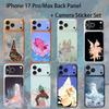 Fairy для iPhone 17 pro Max/17 pro Полное покрытие Наклейка Кожаная Обертка Цветная Задняя Защитная Пленка-Наклейка
