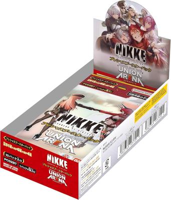 UNION ARENA Драгоценный Бустер Богиня NIKKE 10 Пачек [Нераспечатанная Коробка] Pack Victory [PC02BT] (Неоткрытая коробка)