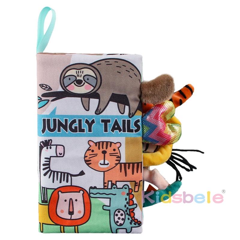 Мягкие детские книги от 0 до 6 месяцев, игрушки для младенцев от 0 до 12 месяцев, мятые тканевые книги для новорожденных, игрушки для колясок, игрушки для животика, сенсорные игрушки