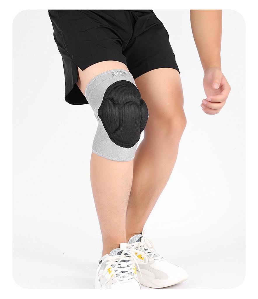 Дышащие наколенники на липучке против ударов: Амортизирующее, Удобное Спортивное Снаряжение