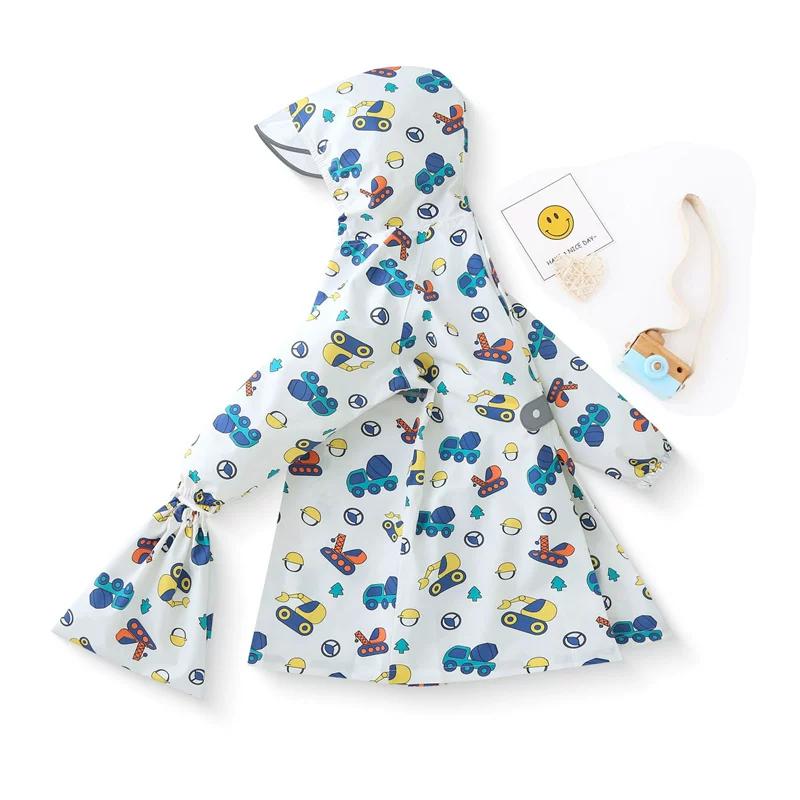 2026 New High-End Children's Raincoat for Boys and Girls, Long Style for Primary School Students, Heavy Rain Protection, Lightweight Kuromi