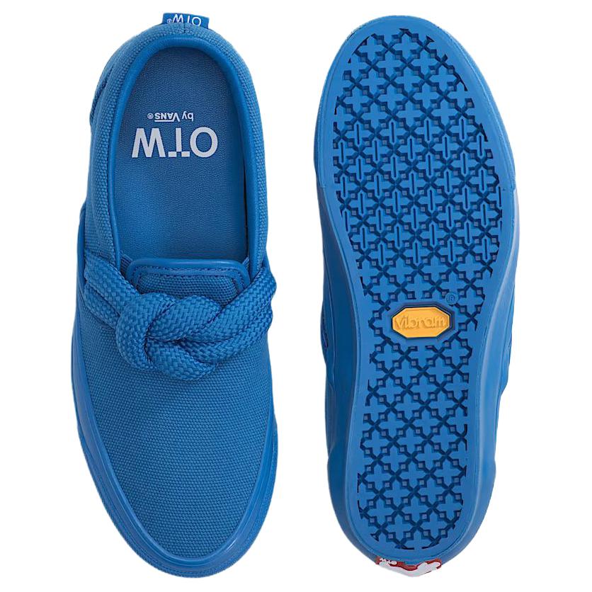 Vans Слипоны 98 Vibram Knot Daphne Blue Унисекс Кроссовки Белые VN000Y1DICP