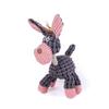 Hot Arrival Plush Dog Toy Animals Shape Bite Resistant Squeaky Toys Corduroy Dog Toys for Small Large Dogs Puppy Pets Training