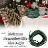 Customizable Artificial Pine Garland Artificial Pine Wire Garland Christmas Greenery  Holiday DIY