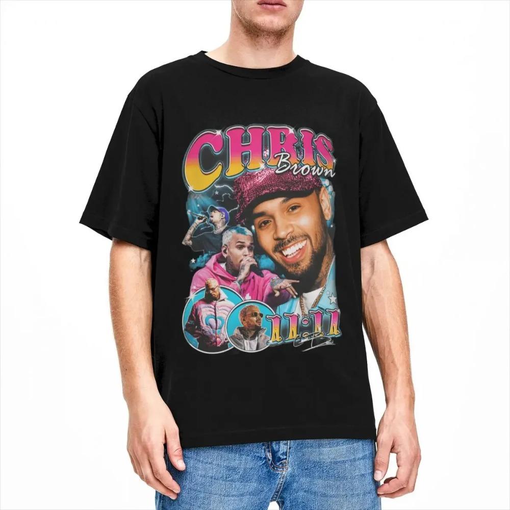 Футболка Chris Brown Bootleg Apparel для мужчин и женщин, дань уважения R&B музыкальному артисту, крутая графическая печать