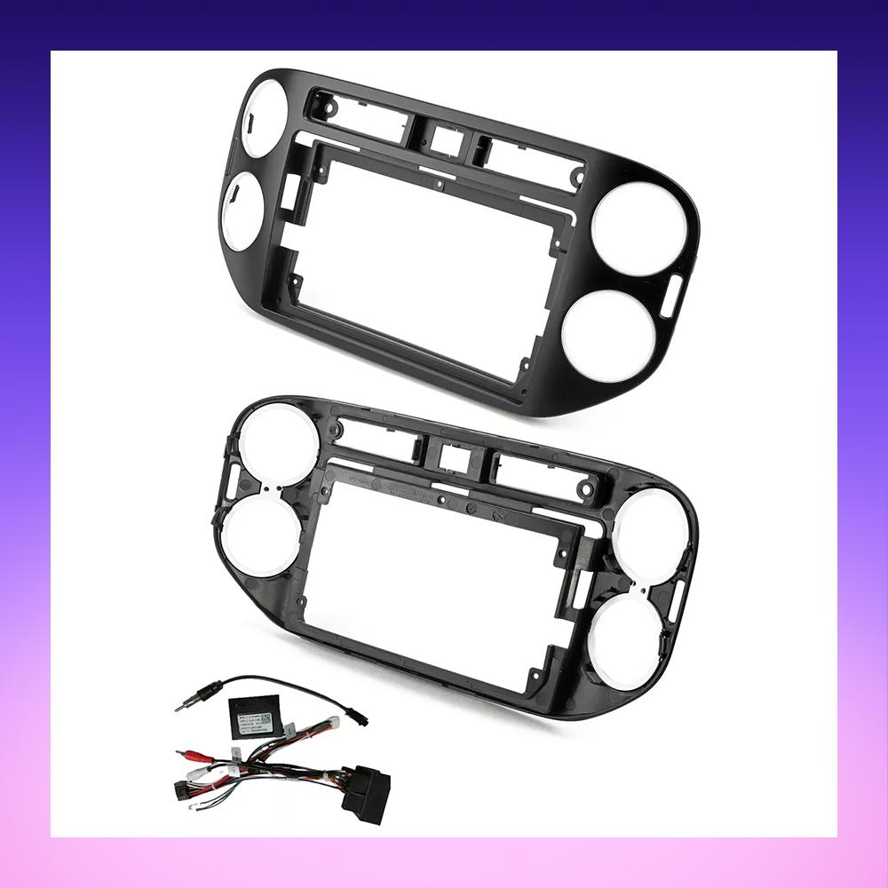 2 DIN Android автомобильное радио для Volkswagen Tiguan 1 NF 2006 -2016 мультимедийный проигрыватель головное устройство стерео GPS навигация WIFI 1+16 ГБ