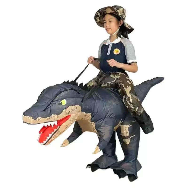 Hot-Selling Halloween Dinosaur Alien Inflatable Costume - Funny Creative Doll Outfit for Performances and Makeup