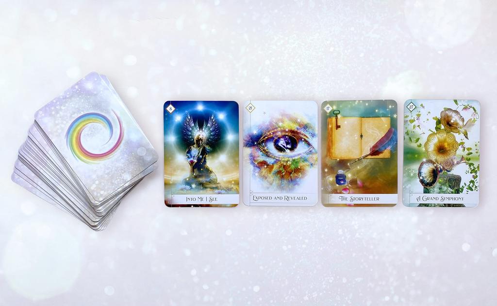 Oracle Cards Oracle of the Seven Energy Japanese Edition Affirmation Fortune Telling with Japanese Instruction Manual I.I.J