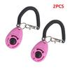 Dog Training Clicker Pet Cat Dog Click Trainer Various Style Aid Adjustable WristStrap Sound Key Chain Dog Repeller Pet Product